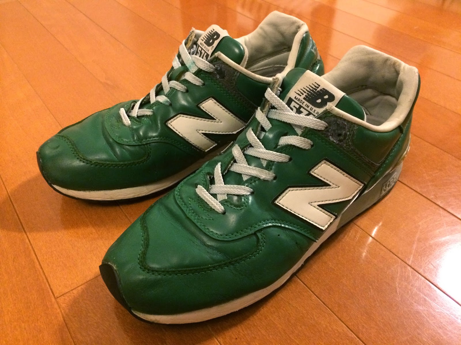 Body Movin': New Balance M576 Glass Leather Repair
