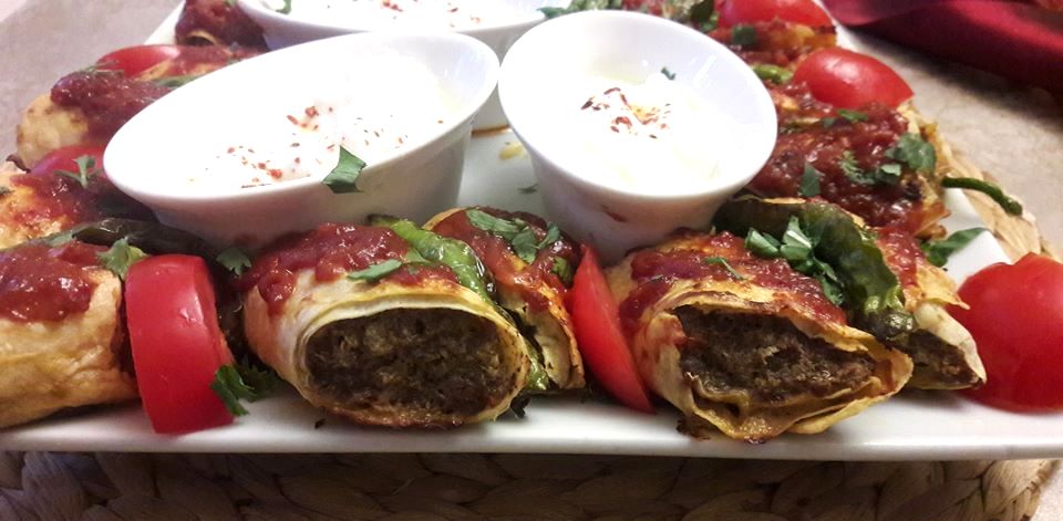 EV YAPIMI LAVAŞA SARILI BEYTİ SOSLU KEBAP GÜLO ANNE MUTFAKTA