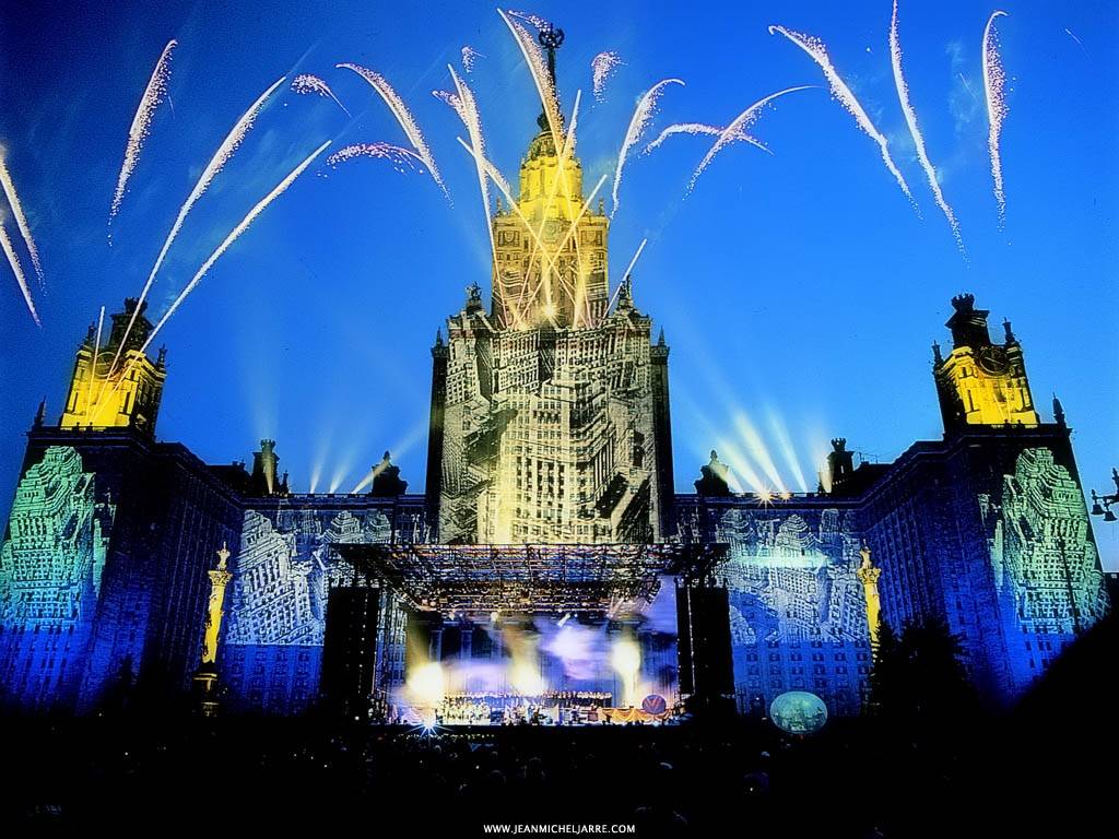 Moscú de la Revolución "Oxygen in Moscow" el concierto de música más multitudinario de la historia