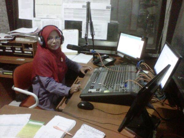 Siaran di Radio Cinde 101,3 FM Indramayu