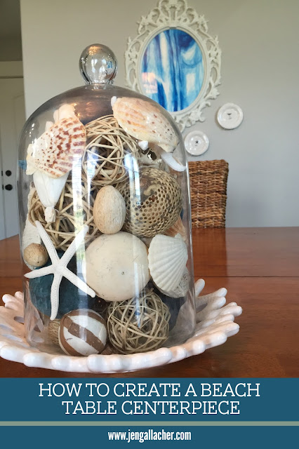 How to create a beach/nautical table centerpiece with Jen Gallacher. www.jengallacher.com #nauticaltable #beachtable #centerpiece How to create a beach/nautical table centerpiece with Jen Gallacher. www.jengallacher.com #nauticaltable #beachtable #centerpiece
