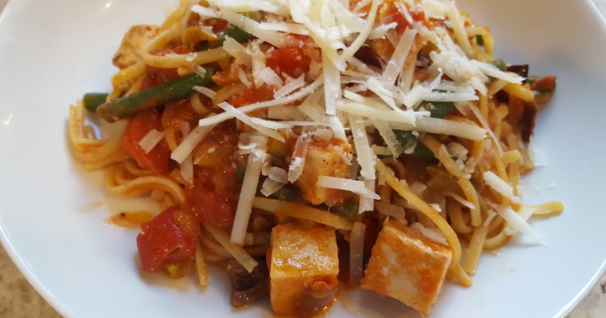 Swordfish Puttanesca Pasta Bowl