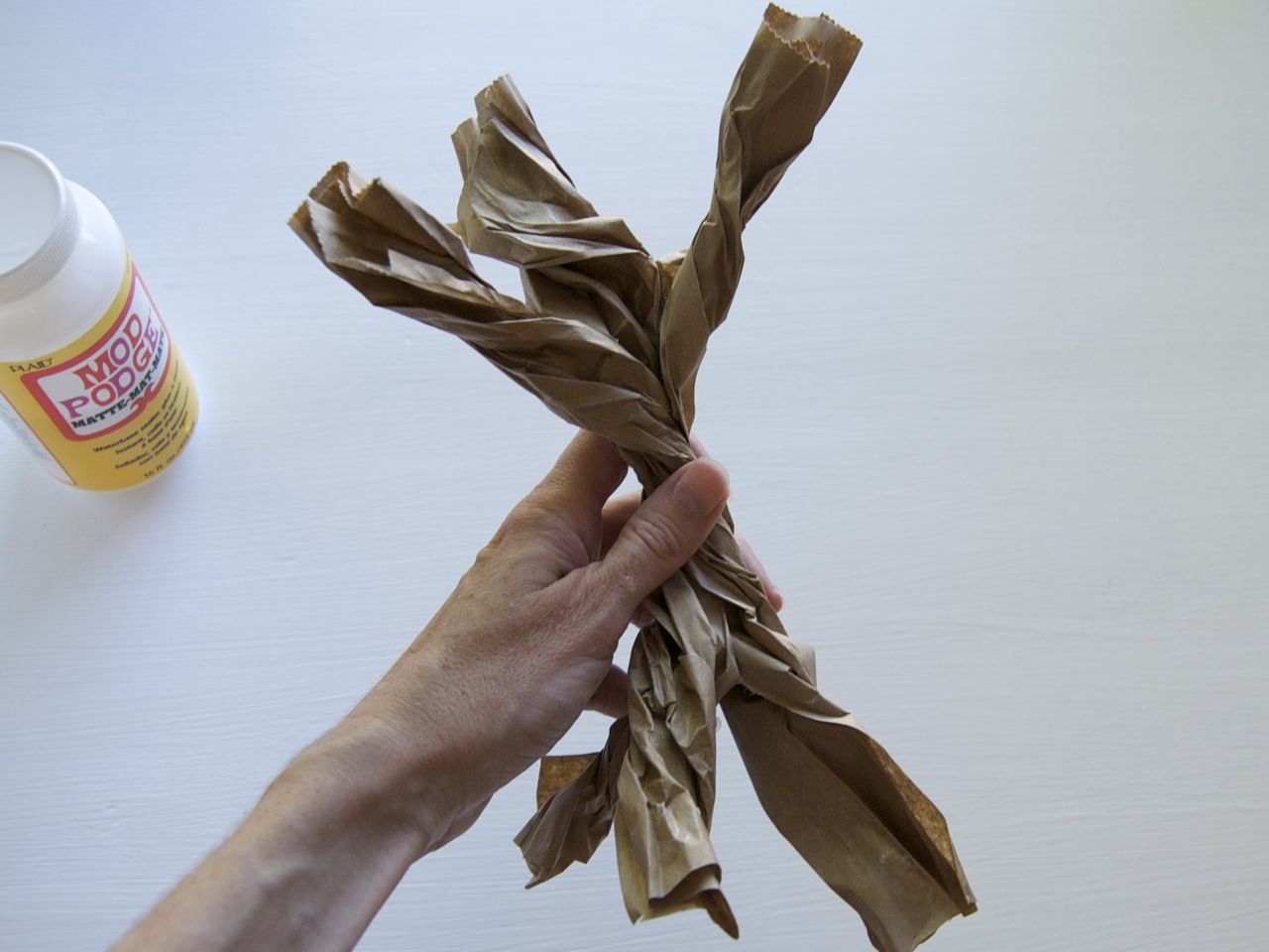 Sack Tree Diy Crafting on a Budget: DIY: Autumn Lunch Bag Trees