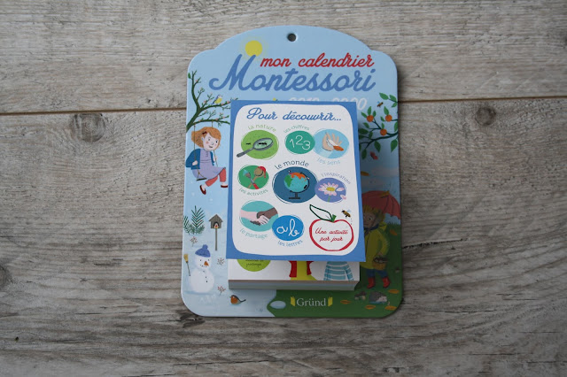 Mon calendrier Montessori 2019-2020