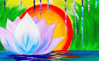 Acrylbilder zum Nachmalen