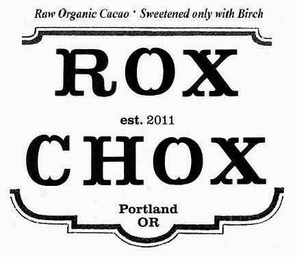 Rox Chox: Delicious Organic Chocolates made with raw Cacao and Sweetened only with Birch.