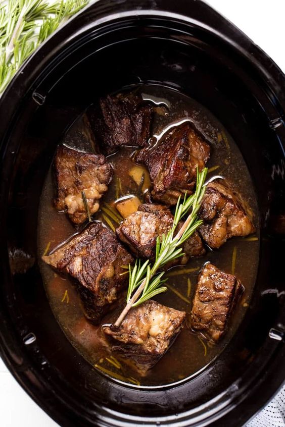 Slow Cooker Beef Short Ribs Amanda Shiellds The Best Recipes