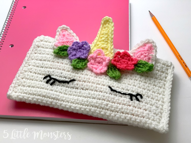 5 Little Monsters: Unicorn Pencil Bag