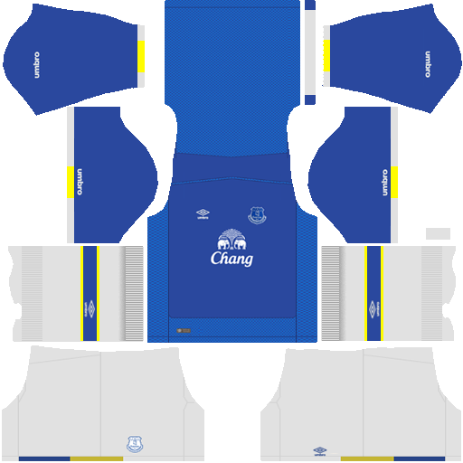 (DLS 16/FTS 15) Everton Umbro 201617 Home Kit