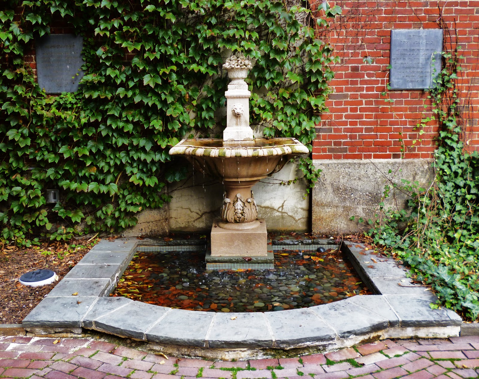 Dr Tony Shaw The Anne Sullivan fountain in the Helen Keller garden, Cambridge, Massachusetts
