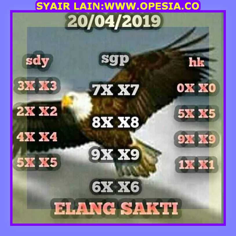 Kode Syair Sgp Sabtu 20 April 2019 Gosyair Sedia Kode Syair Sgp Ada Kode Syair Hk