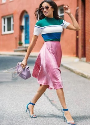 Pink skirt and top Pink skirt and Top Combination