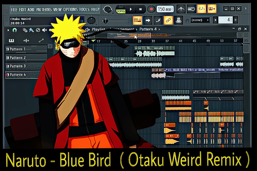 Naruto - Blue Bird - FL Studio [ FLP Free ] ~ Otaku Weird