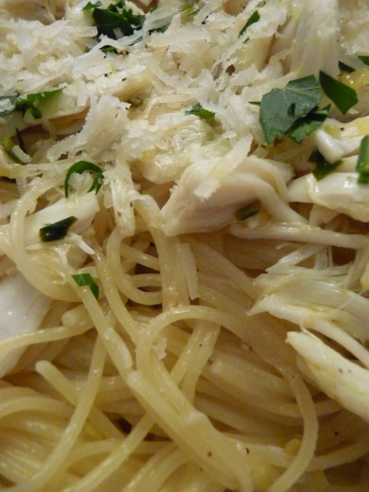 Chef Bolek Capellini d'Angelo al Limone ed il Granchio (Angel Hair