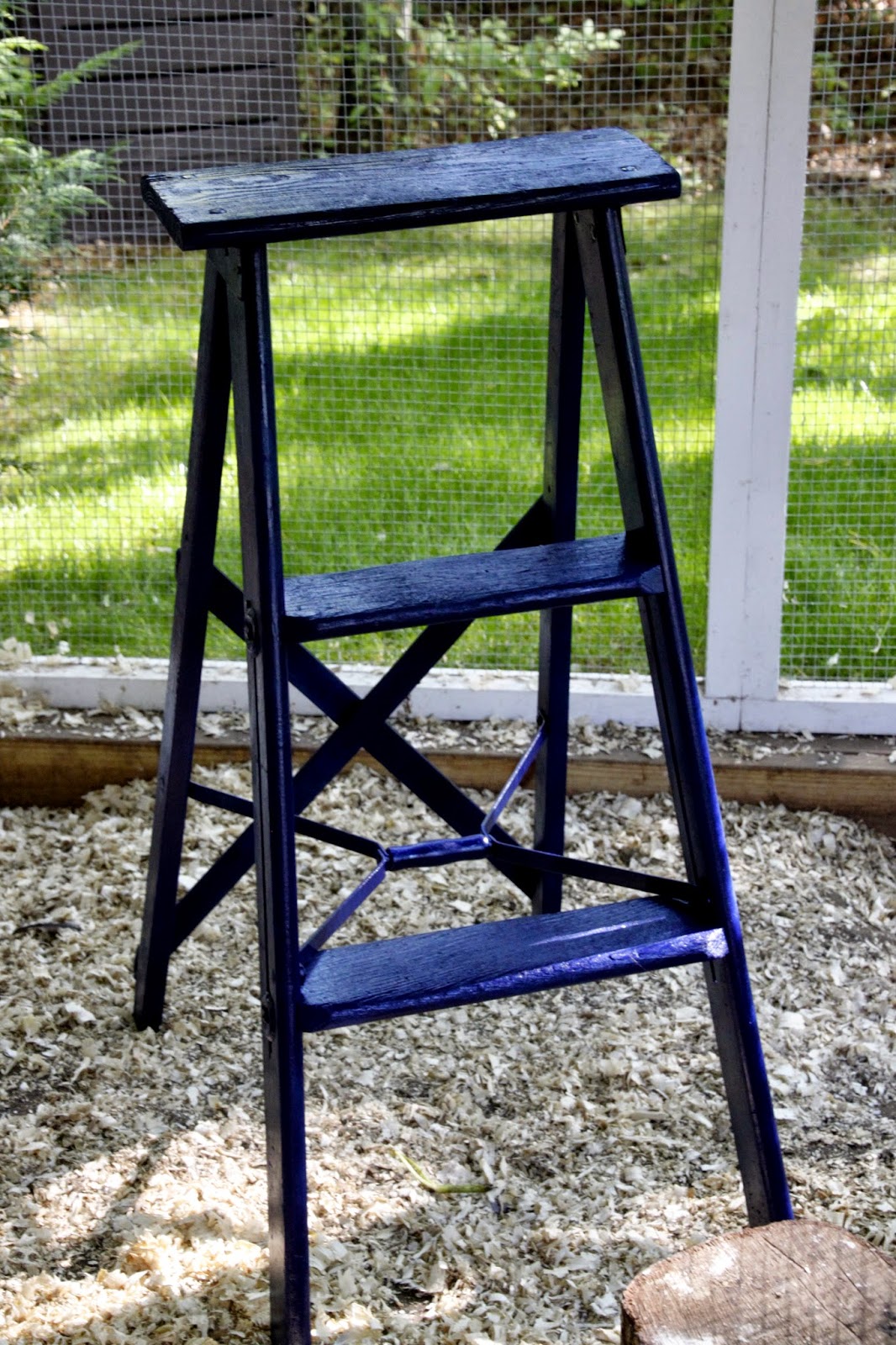 DIY Chicken Run Ladder Tilly's Nest