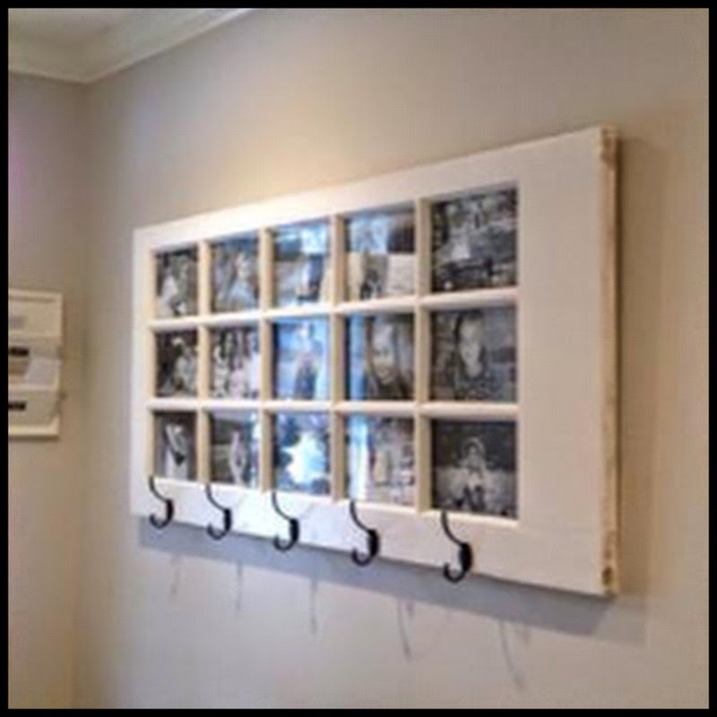 Dollar Store Crafter: Turn An Old Window Door Into A Picture Frame And ...