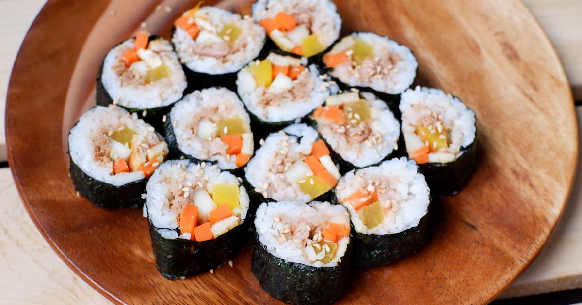 Easy Tuna & Veggie Sushi Recipe for Kids who are Picky Eaters