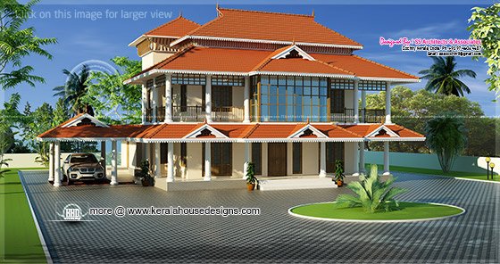 Traditional Kerala home