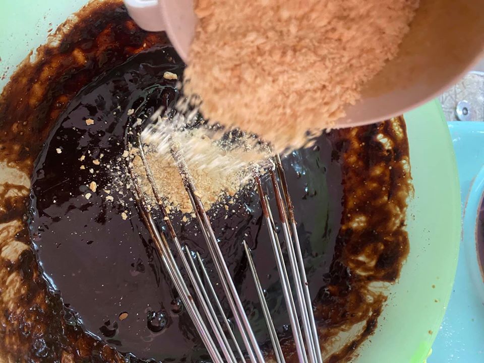 resepi viral kek brownies merry kedut azlina ina