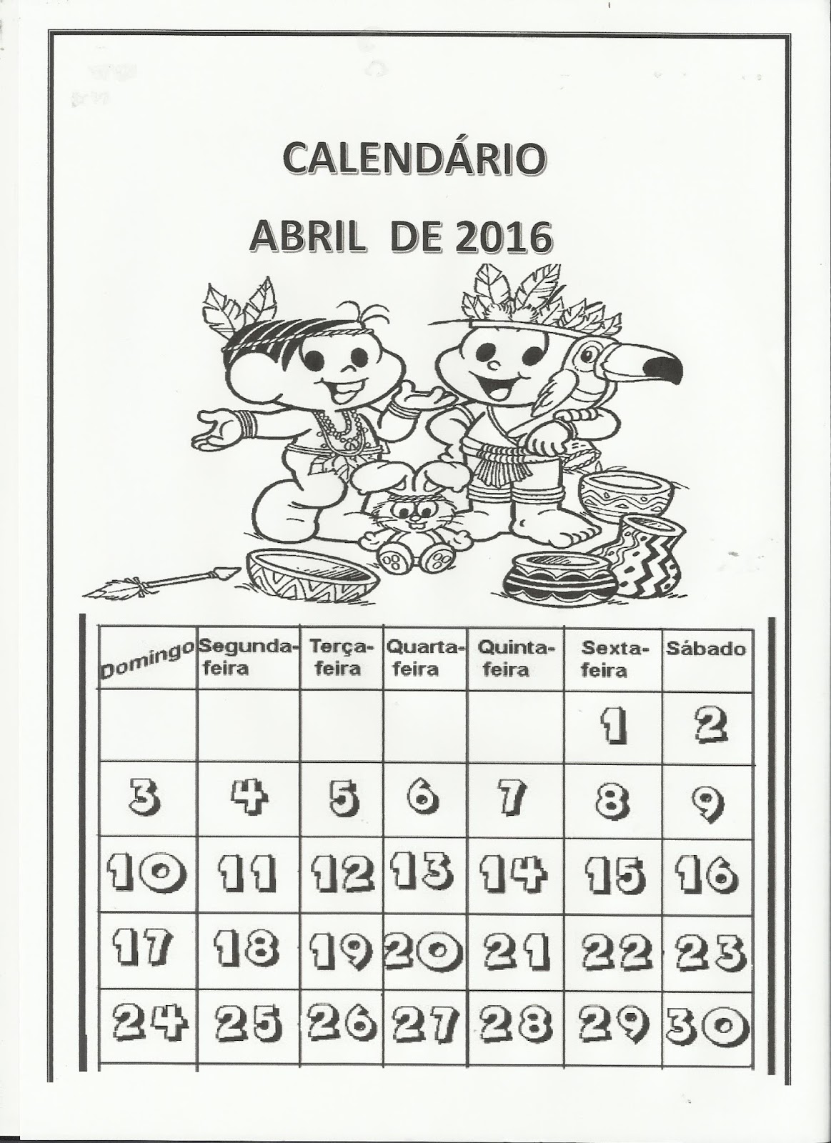 Calendario Do Mes De Março Para Completar EDUCA Calendario Do Mes De Março Para Completar EDUCA