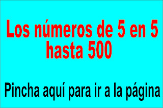 números de 5 en 5 hasta 500