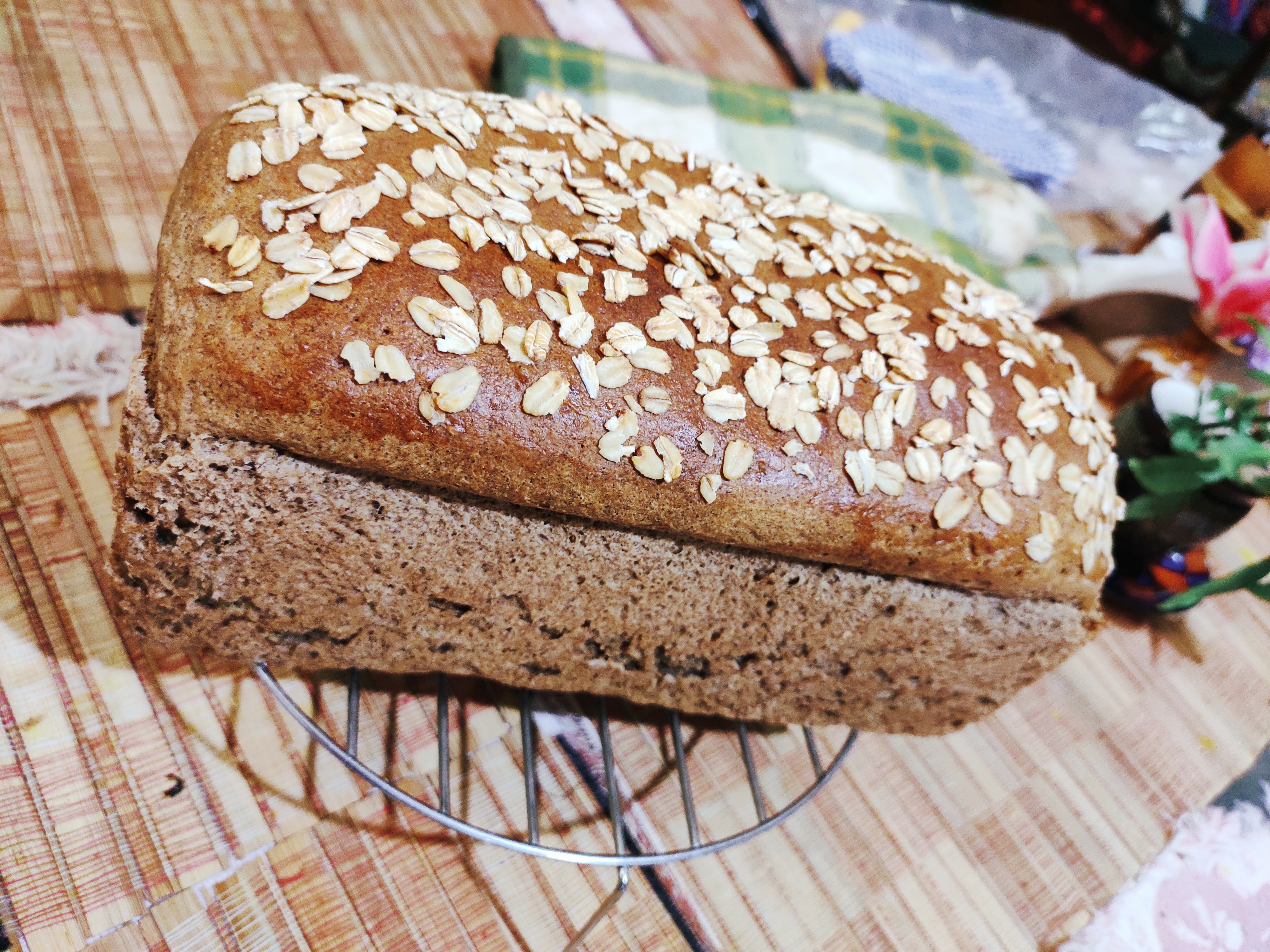 Finger Millet/ Ragi Whole Wheat Bread