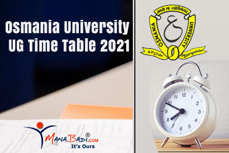 ou degree time table 2021
