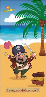 animacion de cumplea脙卤os piratas