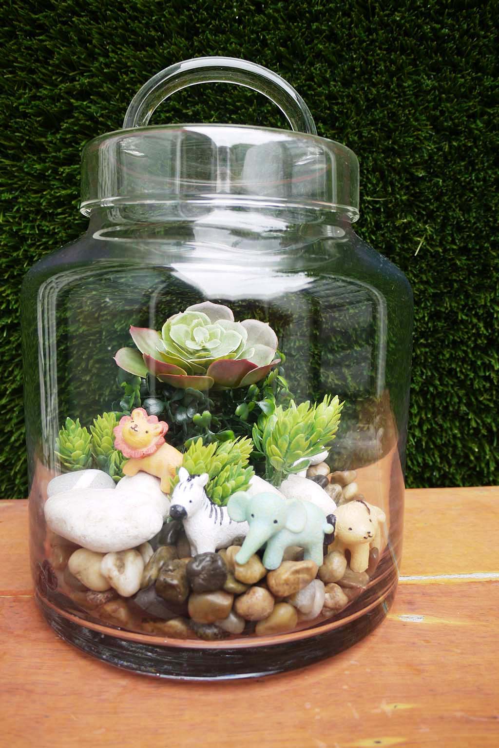 butterpaperstudio HomeStirling Artificial Terrarium Velle's lazy