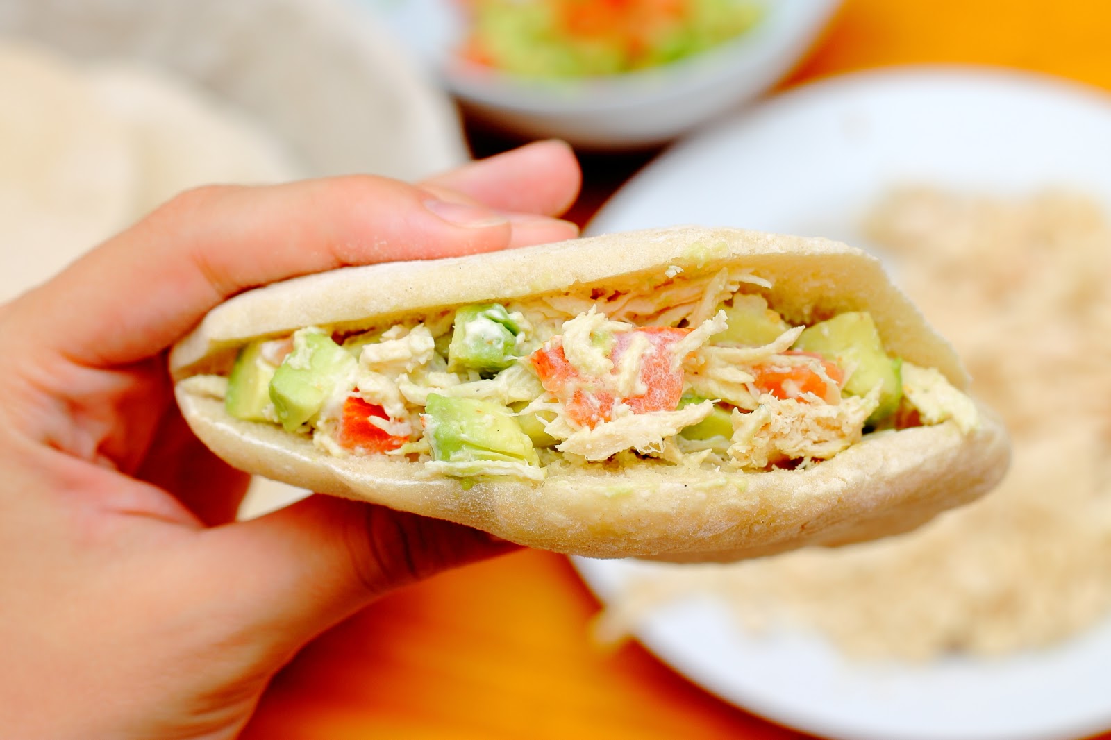 Recetarios Sándwich de pollo