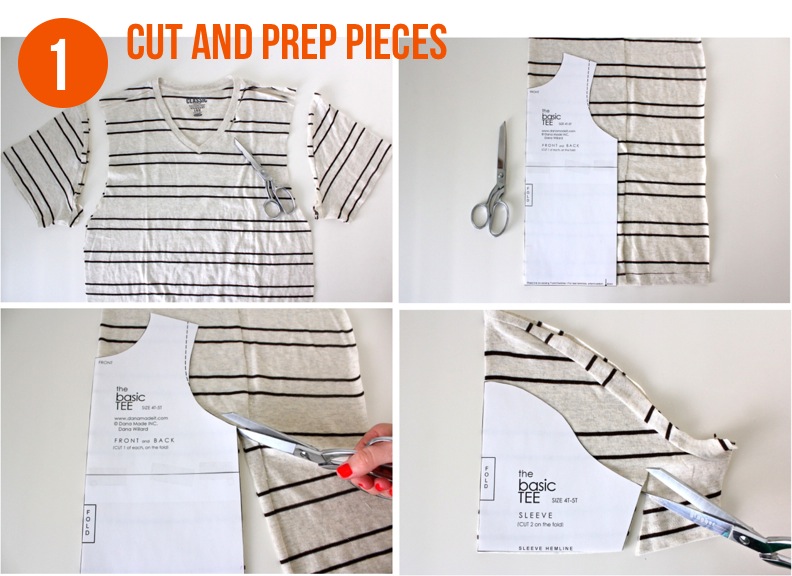Easy tops to sew - how to make an easy top pattern plus a step-by
