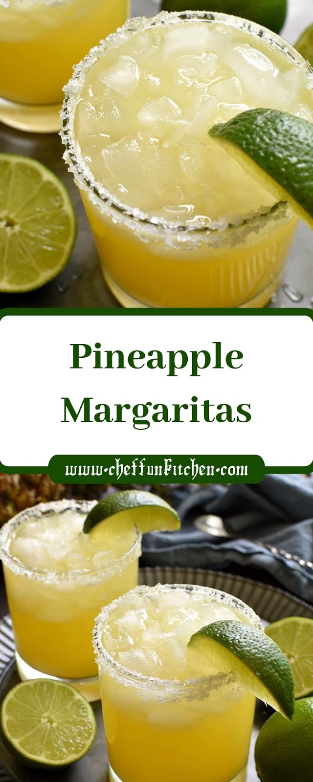 Pineapple Margaritas Pineapple Margaritas