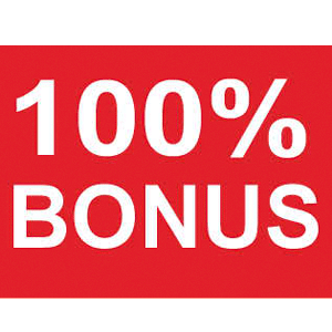 100 бонус