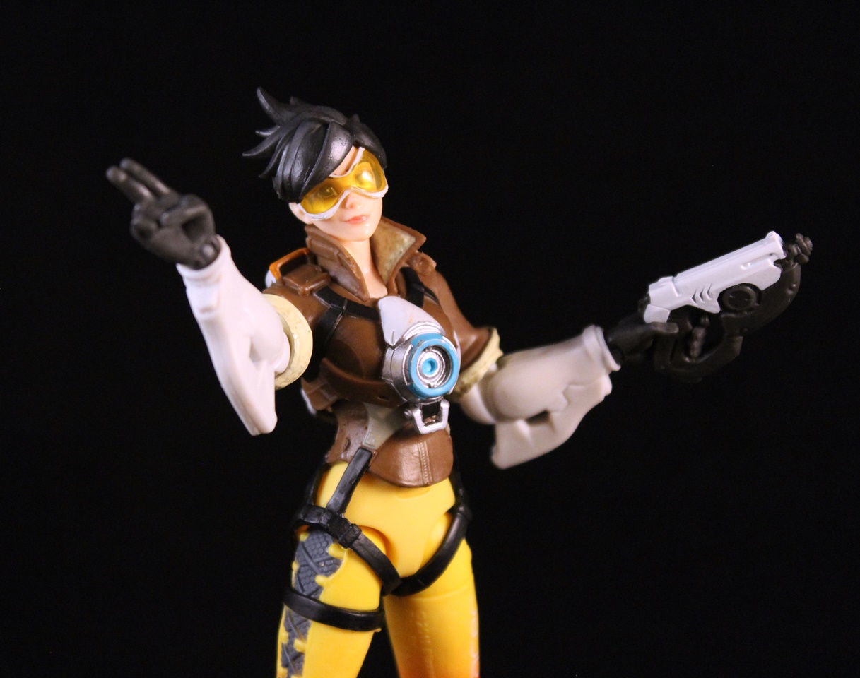 Hasbro Overwatch Ultimates Series Tracer 6 Collectible Action Figure