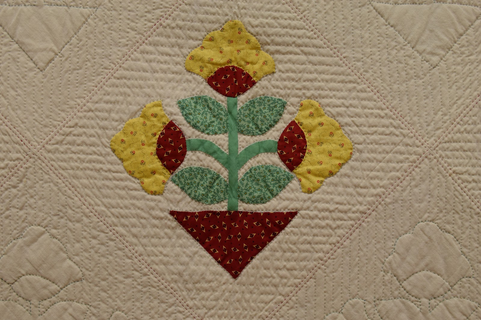 Fabric quilts antique cheater blogthis email january