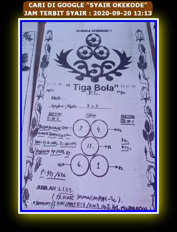 Syair hk 20 September 2020 KODE SYAIR SGP SYAIR HK SYAIR