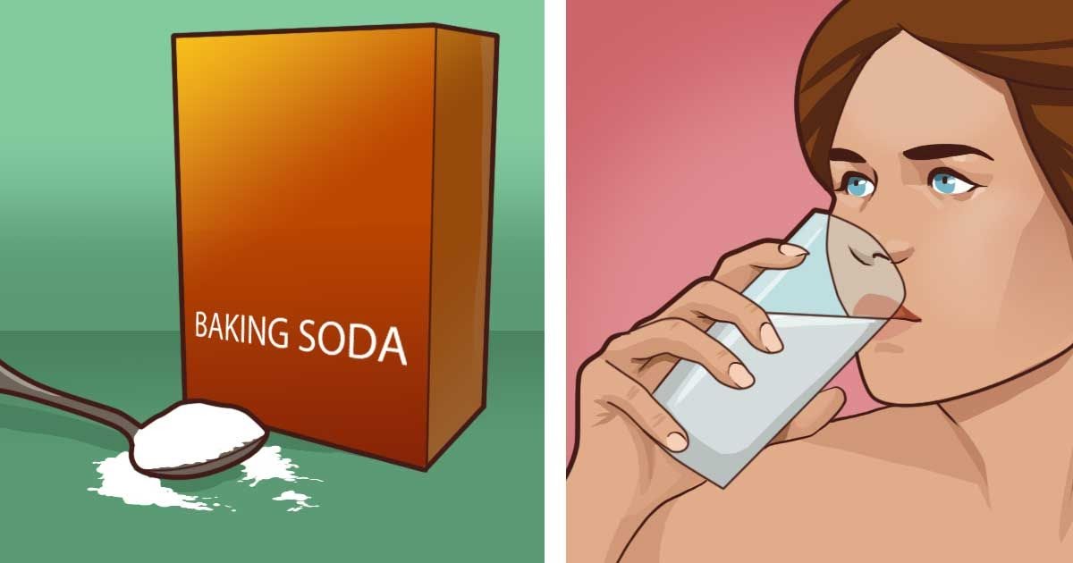 IF YOU DRINK A TEASPOON OF BAKING SODA IN WATER, HERE IS THE INCREDIBLE