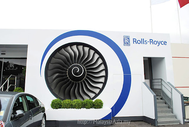 Paris Air Show Rolls-Royce Chalet
