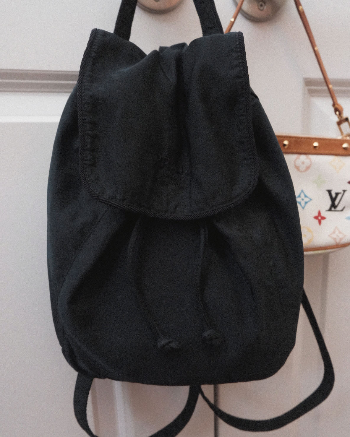 prada backpack ebay