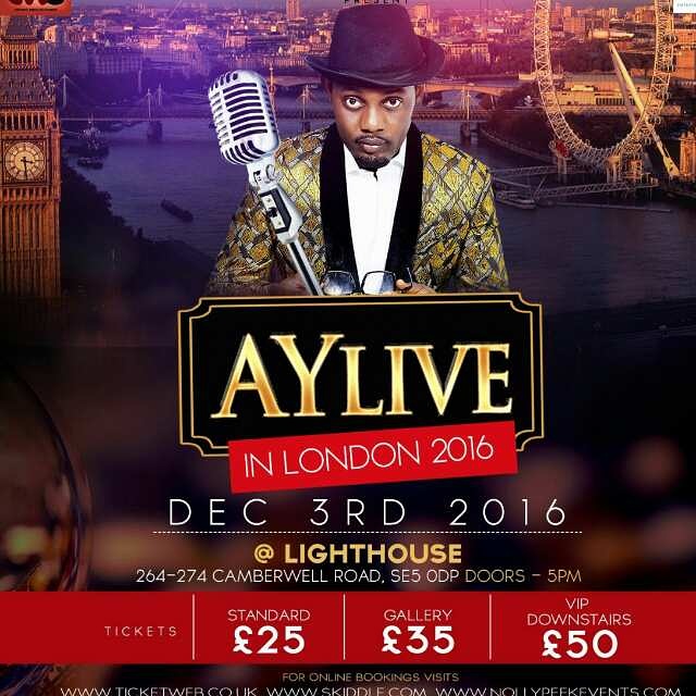 AY live in london show