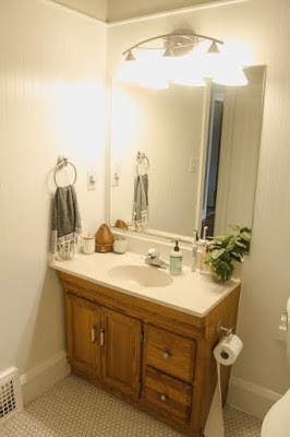 One Room Challenge | $300 Budget Bathroom Makeover