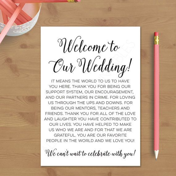 Wedding Welcome Letter Template Thankyou Letter wedding-welcome-letter-template-thankyou-letter