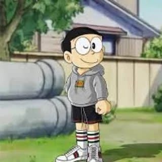 Nobita Playing Baseball cartoon profile Pic nobita-playing-baseball-cartoon-profile-pic