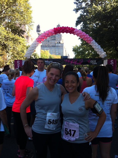 Dr. Elizabeth Hale & Wendy Friedman-Race for the Cure NYC 2012