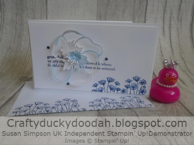 Craftyduckydoodah!, Painted Poppies, Poppy Moments Dies, Susan Simpson UK Independent Stampin' Up! Demonstrator, Supplies available 24/7 from my online store, Kre8tors Blog Hop