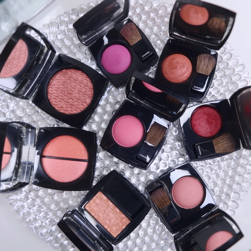 Chanel Blush Swatches