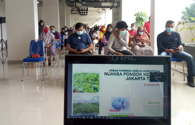 Pelatihan Hidroponik untuk Warga Nuansa Pondok Kelapa Jakarta Timur
