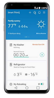 Lg Top Load Washer How To Use Smart Diagnosis Using Lg Thinq App Youtube