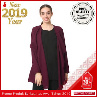 RMY008J31 Jeje Hijab Double Blazer Keren Trendy BMGShop