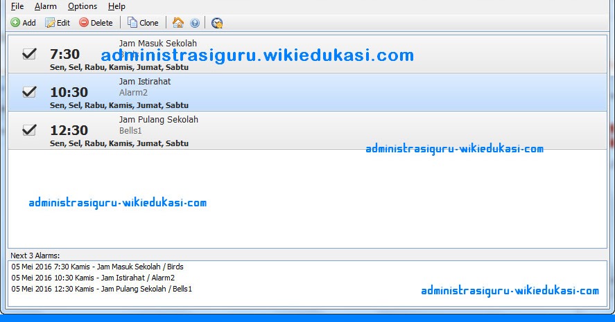 Aplikasi Bel Sekolah 3 Bahasa Gratis Lengkap Dengan Suara Nada Dering Administrasi Guru